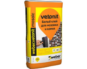 Клей для камня и керамогранита Weber Vetonit Stone Fix, 25 кг